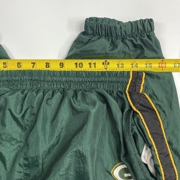 Vintage Logo 7 Green Bay Packers Track Jogger Pants Medium 90s - Picture 7 of 10
